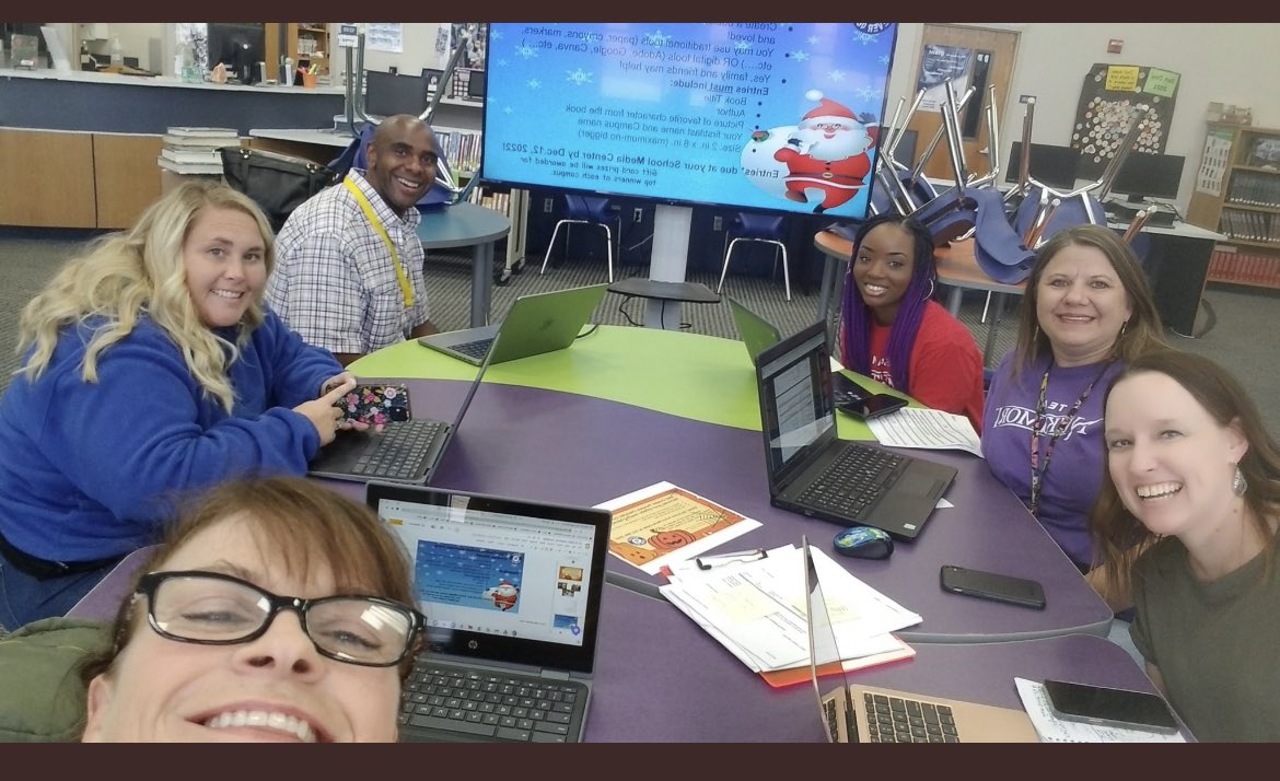 Amy (@amthomas06) on Twitter photo Task 3: Love working with these peeps <a href="/RISgreatness/">RISD Intermediate</a> <a href="/MakersRps/">RPSMakers</a> <a href="/MediacenterRHS/">RHSMediacenter</a> <a href="/wilthomas3/">Willie Thomas III</a> collaborating on all things media centers! <a href="/RRLearners/">RRLearners</a> #RobinsonISD #RISDIsibindi Task 3: Love working with these peeps <a href="/RISgreatness/">RISD Intermediate</a> <a href="/MakersRps/">RPSMakers</a> <a href="/MediacenterRHS/">RHSMediacenter</a> <a href="/wilthomas3/">Willie Thomas III</a> collaborating on all things media centers! <a href="/RRLearners/">RRLearners</a> #RobinsonISD #RISDIsibindi