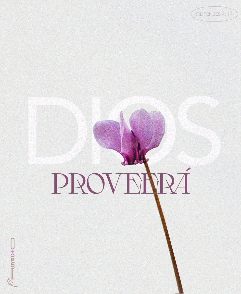 Mi Dios, a su vez, rico y poderoso como es, proveerá a todas las necesidades que ustedes tengan, por medio de Jesucristo. Filipenses 4,19