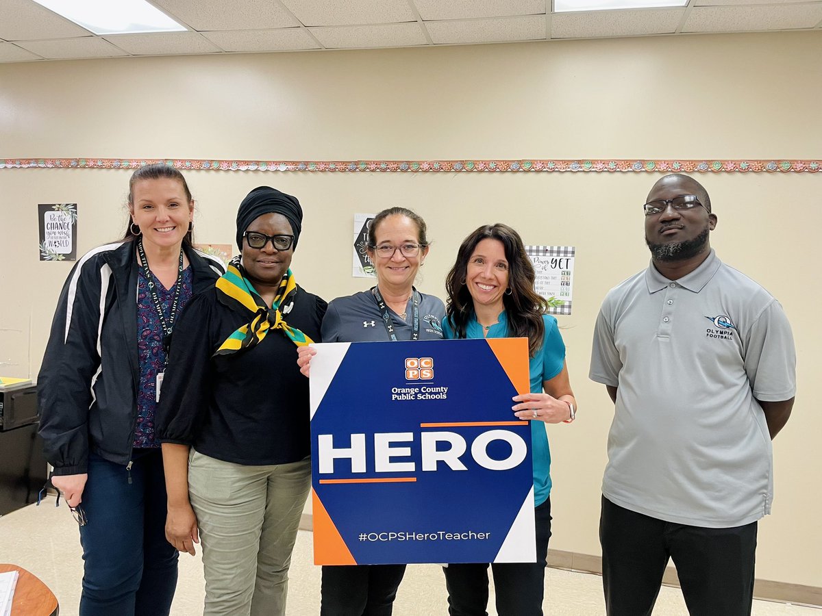 Becky Hunt (@huntabecky) on Twitter photo Such an amazing morning recognizing #OCPSHeroTeacher Ms. Eaddy today from <a href="/Olympia_OCPS/">OlympiaHighSchool</a>! Her principal, Ms. Gorberg shared how she is always willing to help her fellow teachers and students! Congratulations! #ImpactCDL <a href="/CDLocps/">Curriculum and Digital Learning</a> Such an amazing morning recognizing #OCPSHeroTeacher Ms. Eaddy today from <a href="/Olympia_OCPS/">OlympiaHighSchool</a>! Her principal, Ms. Gorberg shared how she is always willing to help her fellow teachers and students! Congratulations! #ImpactCDL <a href="/CDLocps/">Curriculum and Digital Learning</a>
