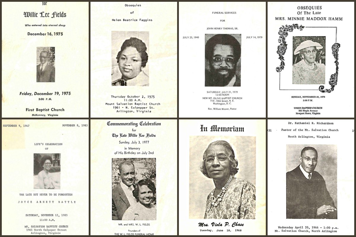 The Center for Local History’s online collection now includes over 100 documents from funerals of black community members, donated by Arlington residents Birdie and Mable Alston - an important resource for both historians and genealogical researchers.
library.arlingtonva.us/2023/02/15/fun…