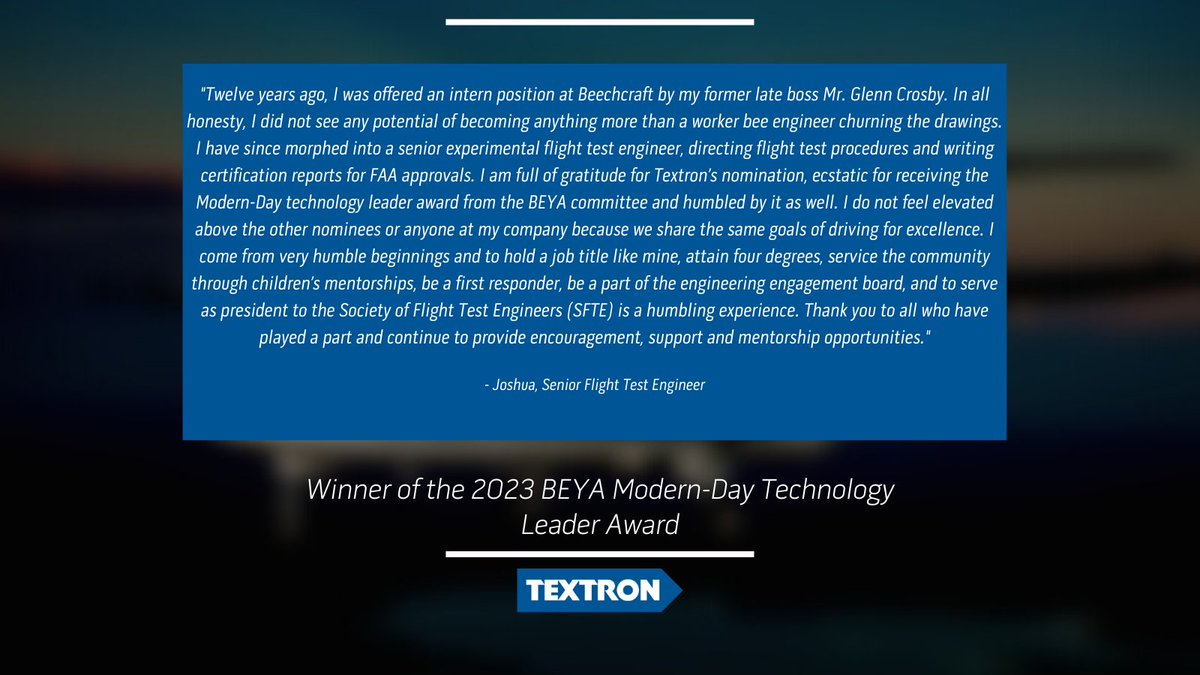 Textron Aviation on Twitter "RT Textron Joshua, TextronAviation