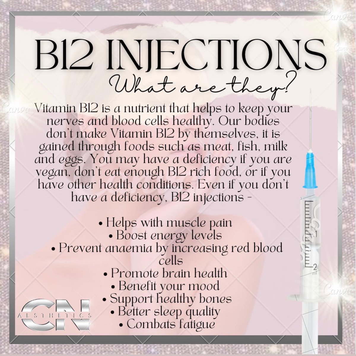 Chloenight_'s tweet photo. B12, Biotin &amp; Vitamin C injections, currently on offer!
👉🏽£20 each or all 3 for £50, message to book or book through this link https://t.co/eocxsnLZ7R

#aestheticpractitioner #dermalfiller #antiwrinkle #lipinjection #cnaesthetics #vitamininjections #pontypool https://t.co/xK3YdWRKPz