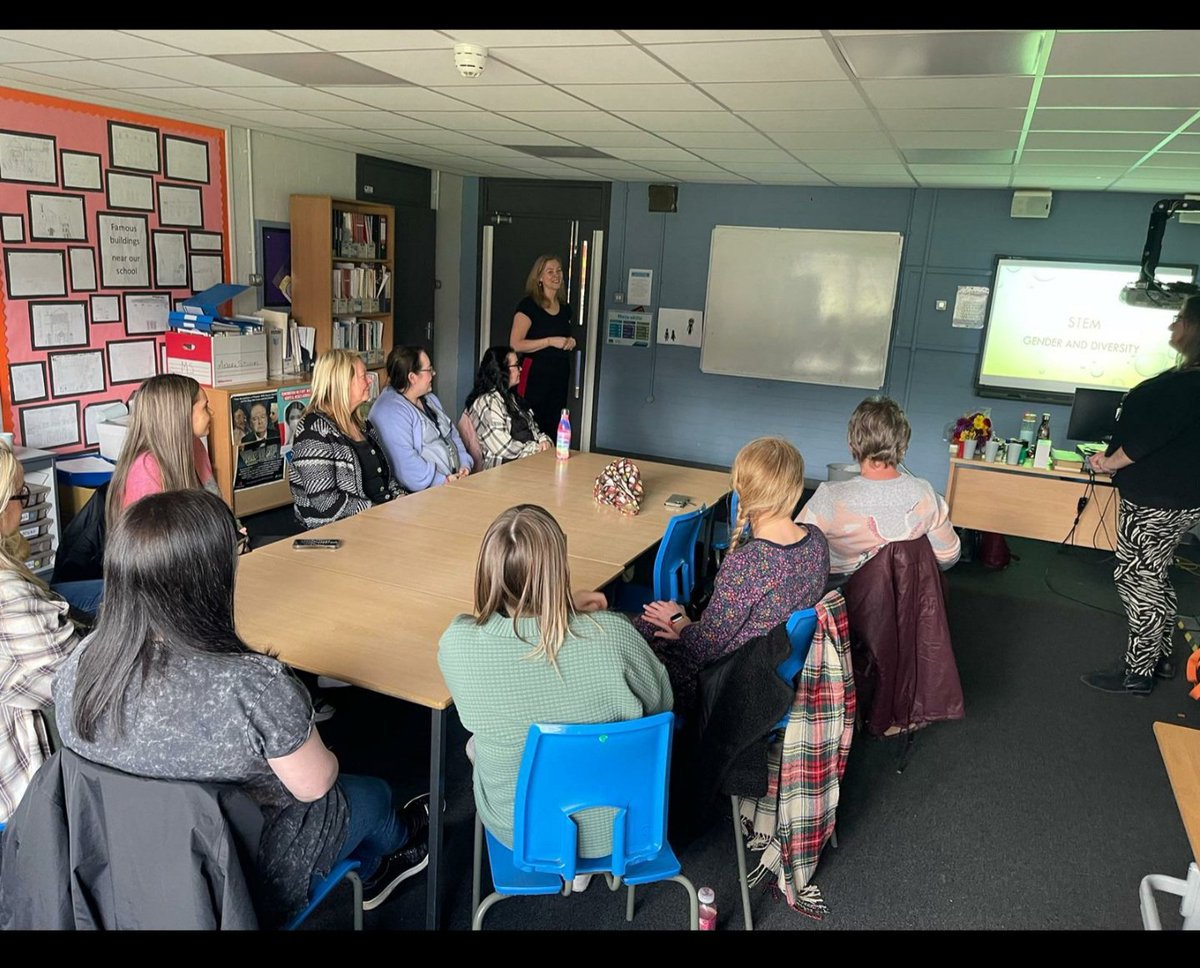 BennettJud's tweet photo. Brilliant STEM CLPL event @AbercornSecSch today. Thanks to everyone involved (Jaclyn, Christie, Jill, Andrea Jane) and staff attending from Dunard, Parkview and @Caldercuilt primaries #STEMNation #EdScot #Mathsfocus https://t.co/BnsqeTEvx7
