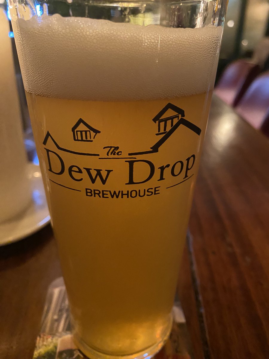 Enjoying an Ellipsis from <a href="/BrewingDew/">Dew Drop Brewhouse</a> in Hartes Kildare, fantastic beer!