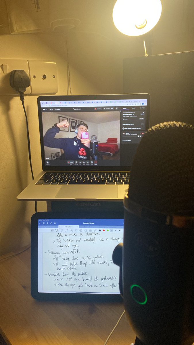 We recording🎥🎙️ <a href="/BlueMicrophones/">Blue Microphones</a>