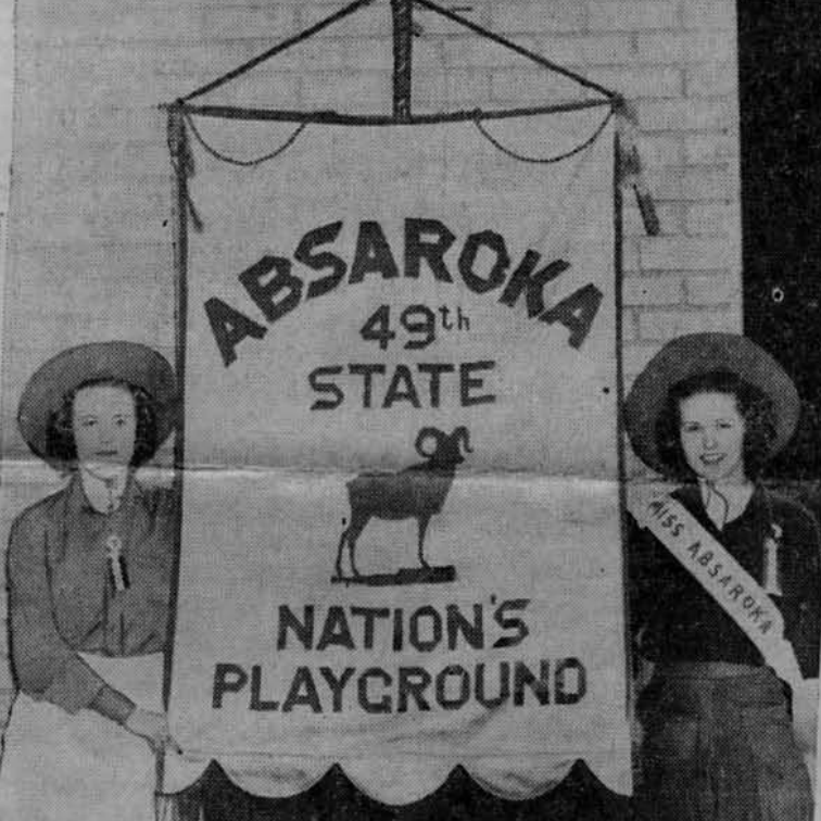 Douglas_Main's tweet photo. The 49th state that never was. 

Residents of WY, MT, and SD contemplated breaking away and making their own state—to be called Absaroka—in the 1930s.  

It was done mostly as a protest against fed/state policies and lack of aid during the Depression. https://t.co/YNUkG54GSc