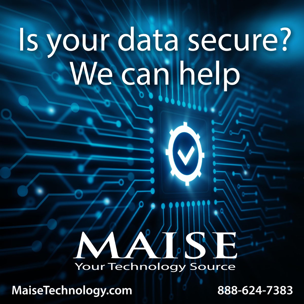 MaiseTechnology's tweet photo. We provide our customers with IT Services that allow them to have peace of mind when it comes to their data security. Our support team is here to ensure your company is protected 24/7.

#MaiseTechnology #manageditservices #itservices #itprotection #datasecurity https://t.co/KHJtBIm1CU