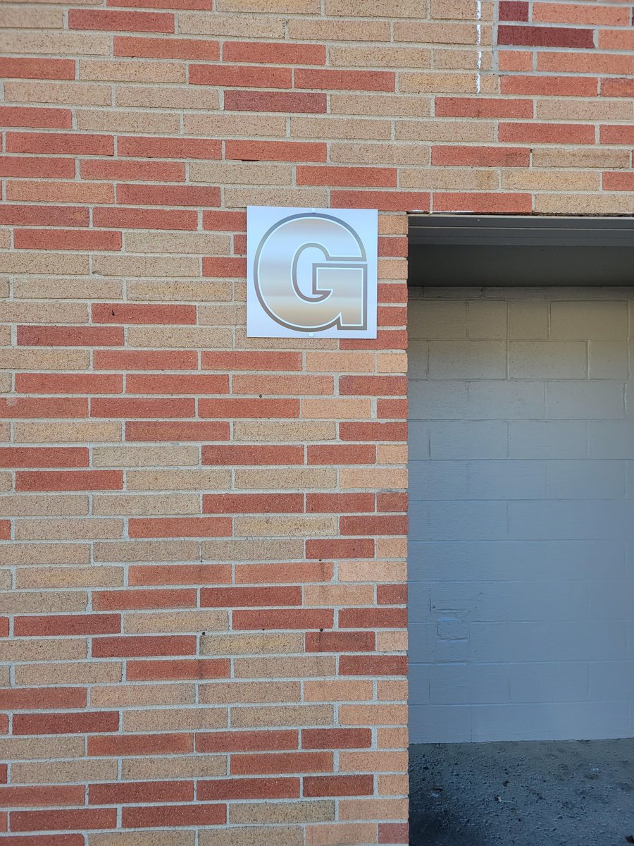 Created letters posted outside to indicate locations at a warehouse! #fastsignsmentor