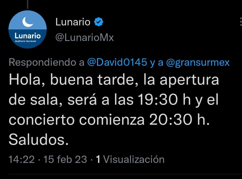 David0145's tweet photo. @FansSur Ya me dieron el horario https://t.co/LOTDscpBHz