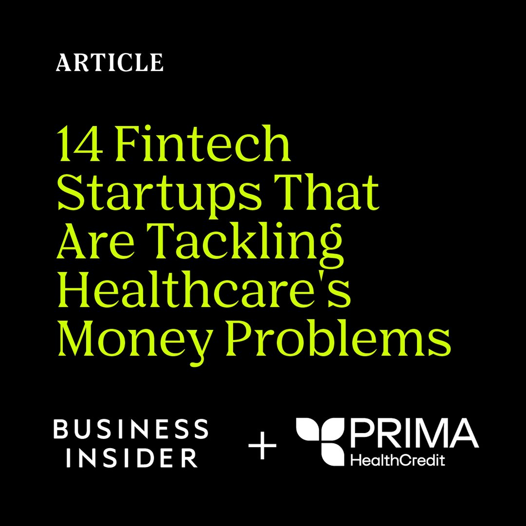 PrimaHealthCred's tweet photo. Thanks @BusinessInsider for featuring us. We’re committed to helping more people access care every day. Read more here → https://t.co/m6dIgF6I4O

#fintech #fintechnews #primahealthcredit #morecareformorepeople #buynowpaylater #financialservices #patientfinance #BNPL #DSO https://t.co/xjXIyj7Yu1