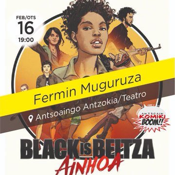 Bihar arratsaldeko 19:00tan Antsoaingo <a href="/KomikiBooM/">Antsoain Komiki BooM!!!</a> <a href="/Black_Is_Beltza/">Black is Beltza II: AINHOA</a> aurkeztuko dugu. Etxean, elkartasuna eta babesarekin. A ze gogoak, goazen lagunak!!