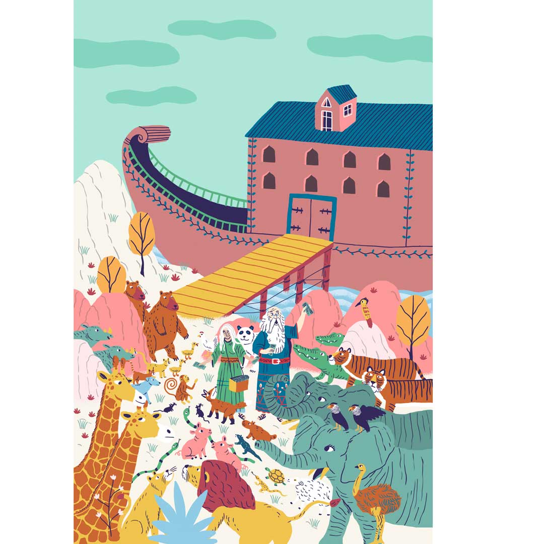 PabloEliasIlus's tweet photo. Ilustraciones para el libro “De cómo el Arca de Noé casi se hunde”, la nueva novela de maria ines falconi editado hace poco por @quipuLibros
#Quipu #guardianesdehistorias #humorinfantil #mariainesfalconi #pabloeliasilustra #arcadenoe #animals #noe #biblie #illustration #book https://t.co/YaXGwE7SAH