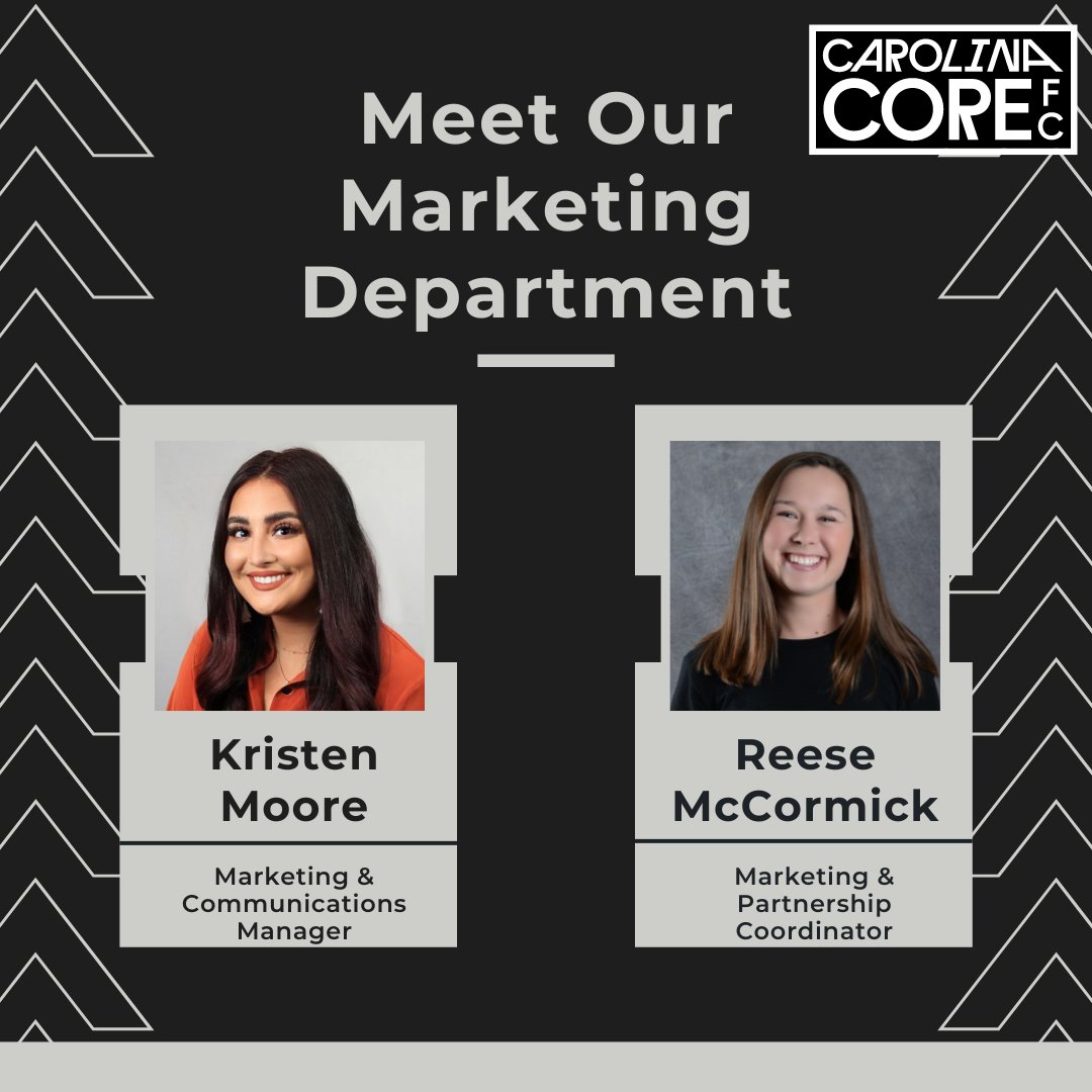 CarolinaCore_FC's tweet photo. Meet our marketing department!

Help us congratulate Kristen and Reese as we grow our CCFC family! https://t.co/bcRivbPKKX