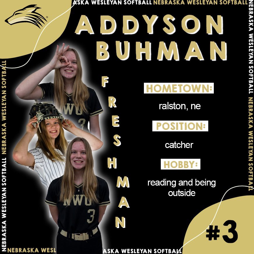NWU_SOFTBALL's tweet photo. Yip, Yip! Meet our freshmen! 👑 We’re 3 days away from our first game day of the 2023 season! https://t.co/RIy6H2aChE