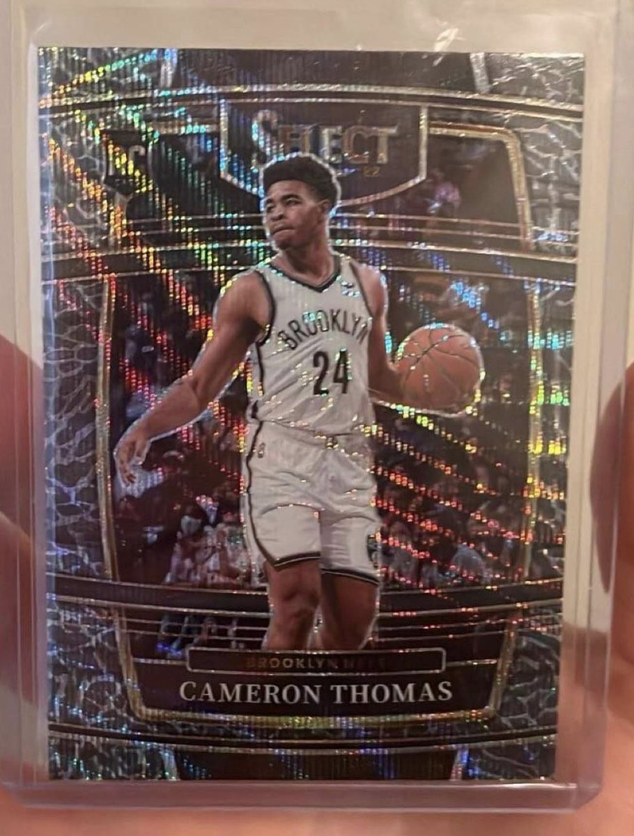 wileycollects's tweet photo. ๐ฅ For Sale - Cam Thomas ๐!!! ๐ฅ
$550
@ILOVECOLLECTIN1 @CardboardEchoes @sports_sell @HobbyRetweet_ @HiveRetweets @HobbyConnector @stokesboyscards #CameronThomas #CamThomas #NetsWorld https://t.co/xKHITg4dWS