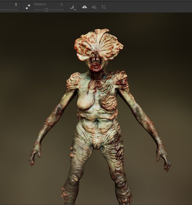 WIP
The last of us : Fan made 
Process : Painting 🎨✍️

ฝากผลงานด้วยนะครับ 

#zbrush #pixologic #Substance3DPainter #MAYA #THeLastofUs #fanart #clicker