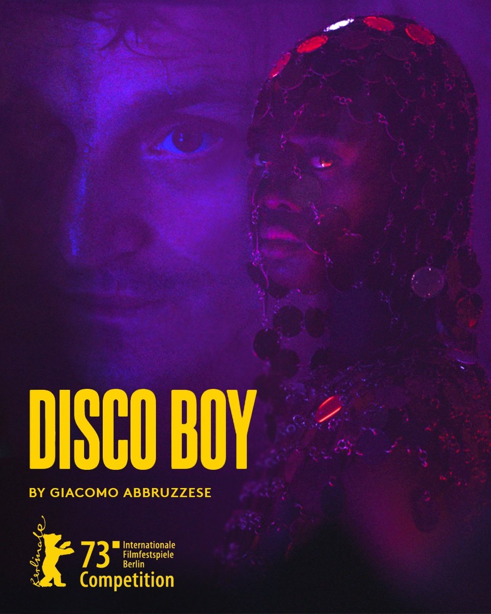 Dieses Jahr werde ich mir zum ersten Mal die #Berlinale2023 geben.
Bin gespannt
#discoboy
#giacomoabbruzzese
#franzrogowski
#FilmTwitter