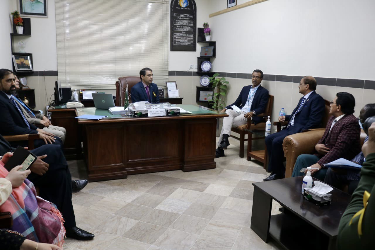 Dr. Naeem Zafar on Twitter "UNICEF Rep Mr. Abdullah Fadil & team