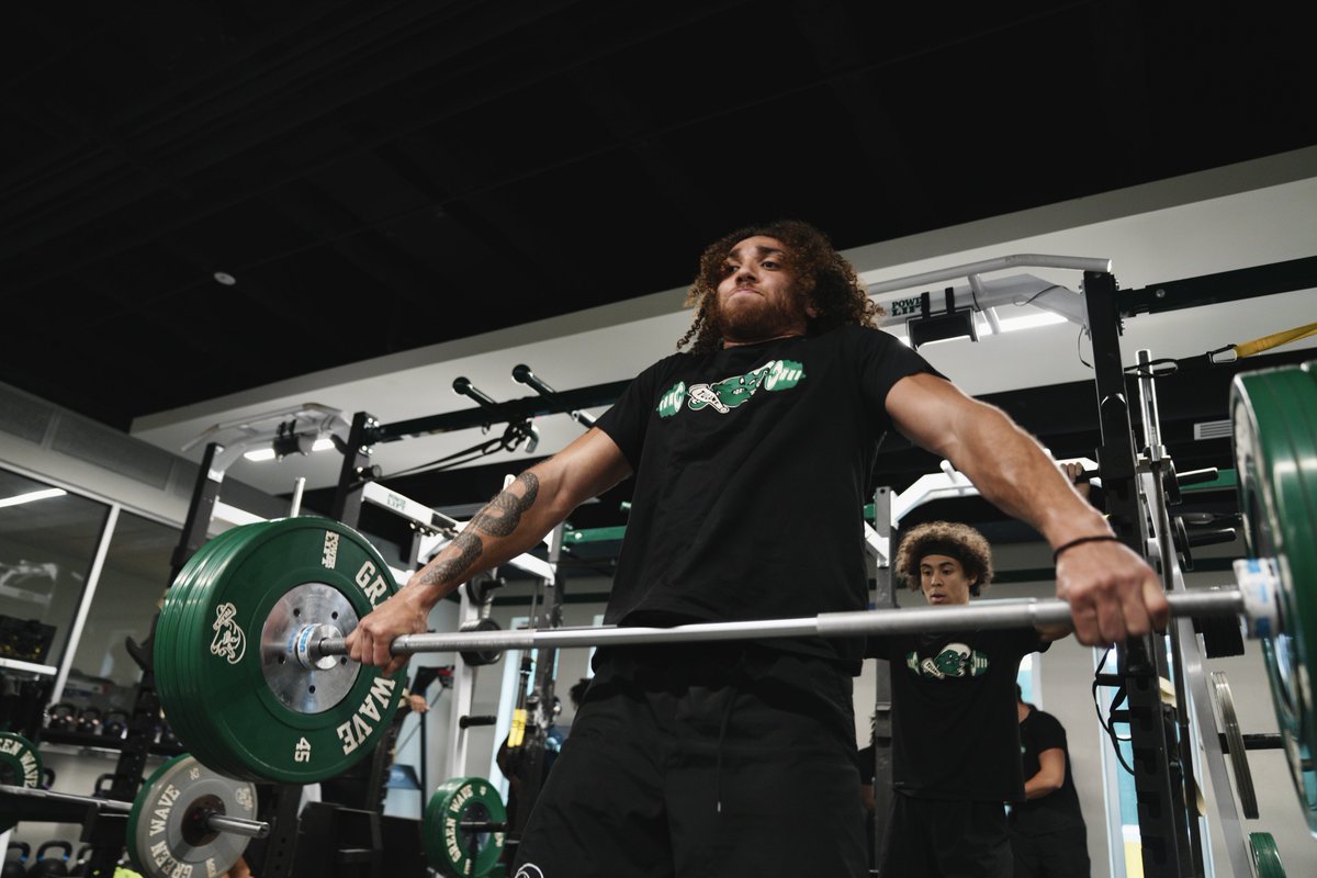 GreenWaveFB's tweet photo. 📸: 😤💪 https://t.co/HShuGK7we4