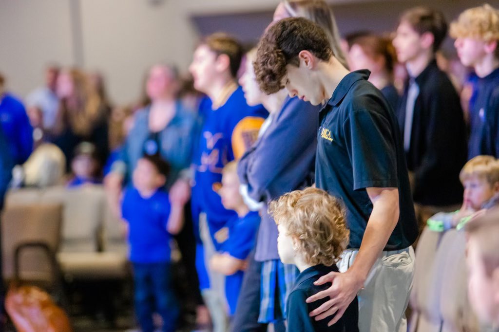 mjcasaints's tweet photo. We loved having @treveccamusic student choir, Testify, and Dr. Vernon Whaley, Associate Provost of Program Development @trevecca lead our all-school chapel in our brand new worship center! Thank you Dr. Whaley for investing in our students about what it means to be a worshiper! https://t.co/u0d1QcLBrU