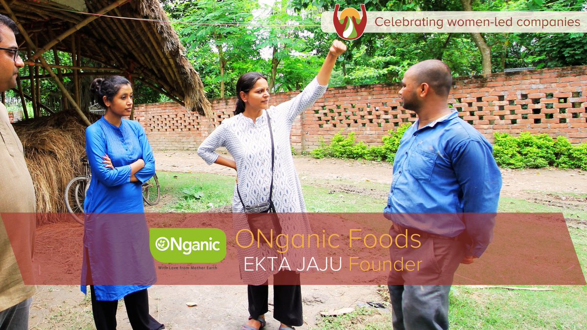 Upaya (@upayasv) on Twitter photo In 2015, Ekta Jaju launched <a href="/ONganicfoods/">ONganic Foods</a> in 2015 to to help farmers move away from chemical farming methods to more natural ones. Learn more about their journey: upayasv.org/entrepreneurs/…
#femalefounders #socent #organicfood #sustainability In 2015, Ekta Jaju launched <a href="/ONganicfoods/">ONganic Foods</a> in 2015 to to help farmers move away from chemical farming methods to more natural ones. Learn more about their journey: upayasv.org/entrepreneurs/…
#femalefounders #socent #organicfood #sustainability