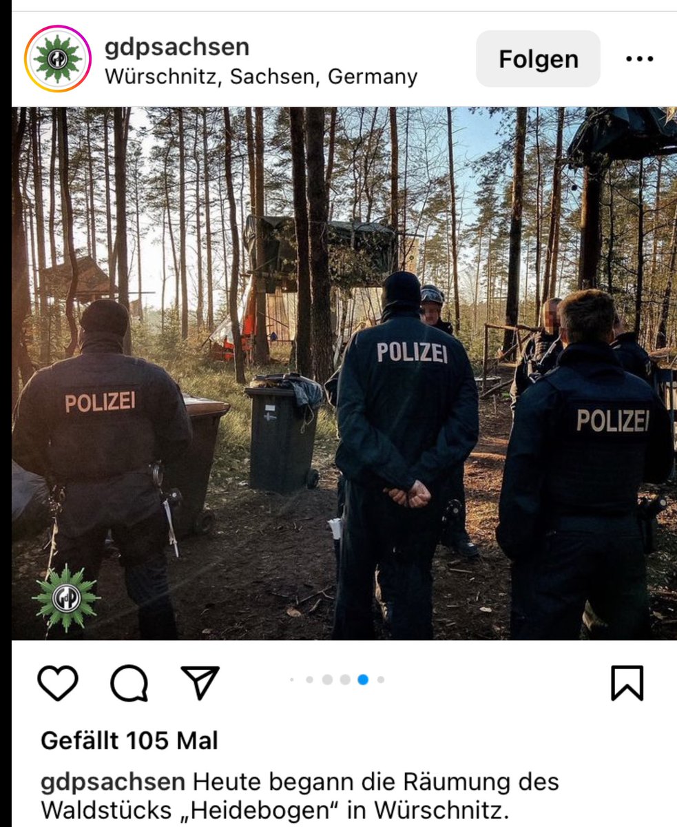 DanniPilger's tweet photo. Einsatzkräfte der #polizeisachsen und des @THWLeitung
haben begonnen, notwendige Vorbereitungen für die
Räumung zu treffen.
WARUM BETEILIGT SICH DAS #THW AN DER VERNICHTUNG DES @heibo_bleibt #waldstattmüll #Heidebogen #oo1502 https://t.co/Qbav3tW0YW