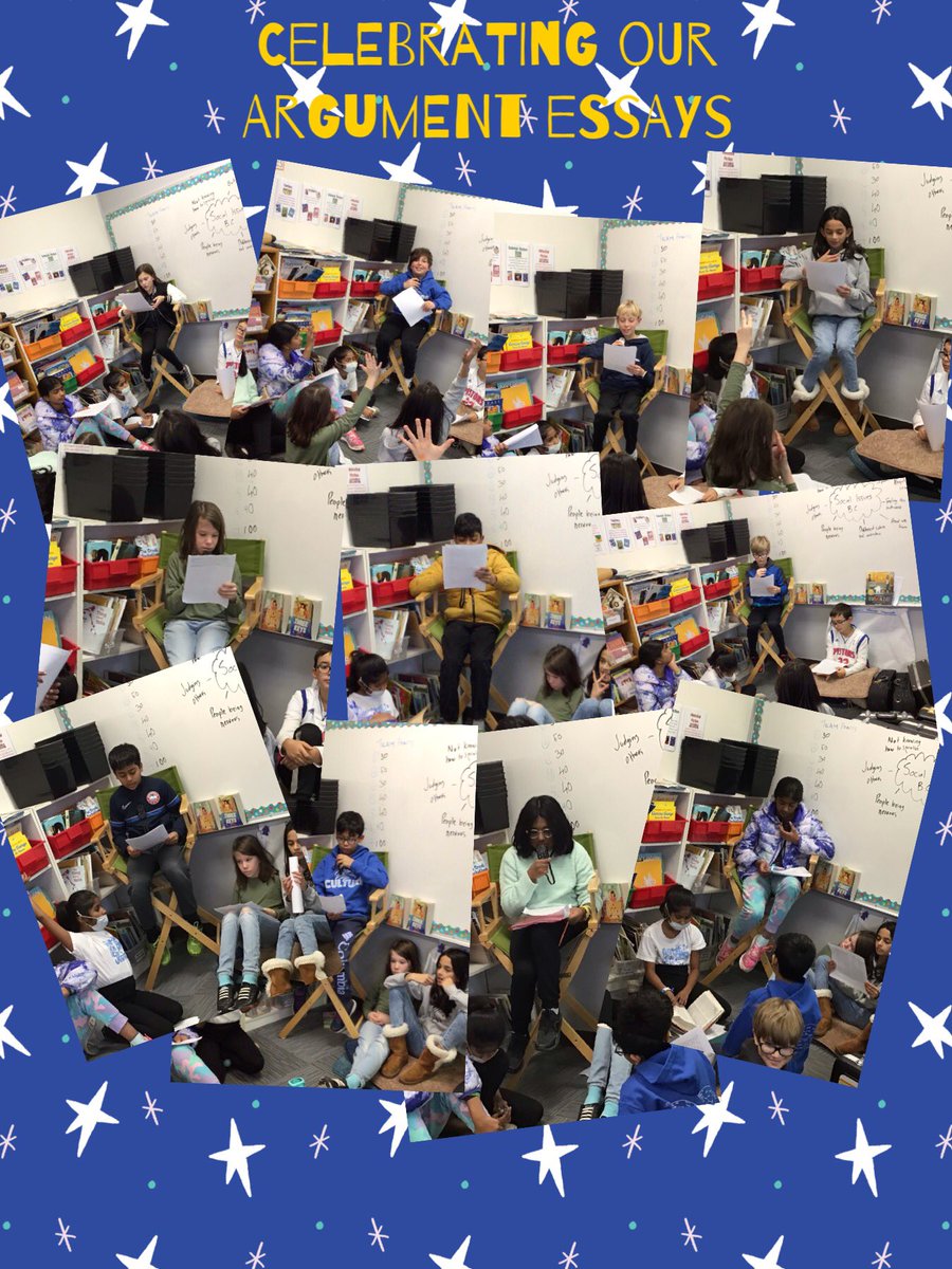 MrPiontkowski's tweet photo. We’ve finished our argumentative essays!  Next up, celebrating by reading them in the author’s chair. #troyunion #troyschools https://t.co/OGfBKB5ZSo