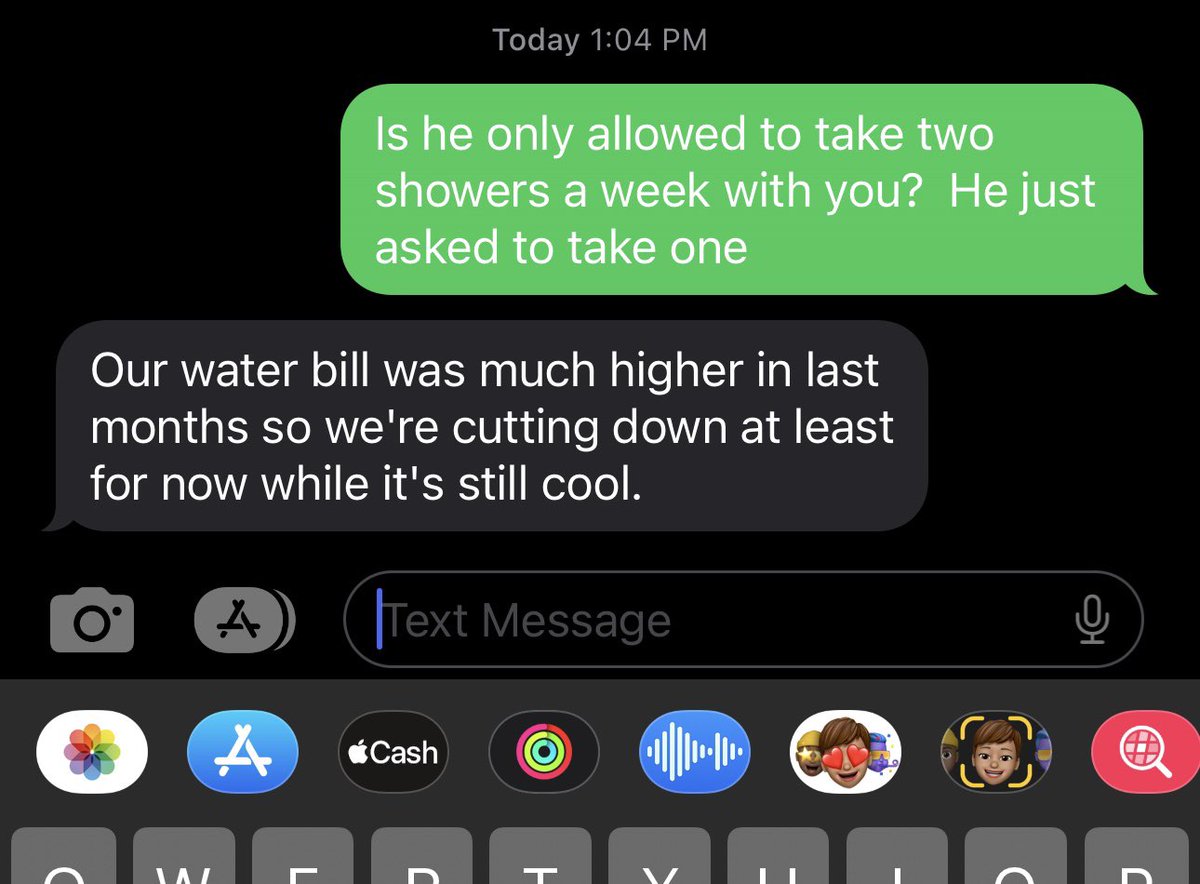 Scarlet_Suns's tweet image. Now they are rationing his showers. Not one single autism appointment made and now showers. I literally cannot. #deadbeatdads