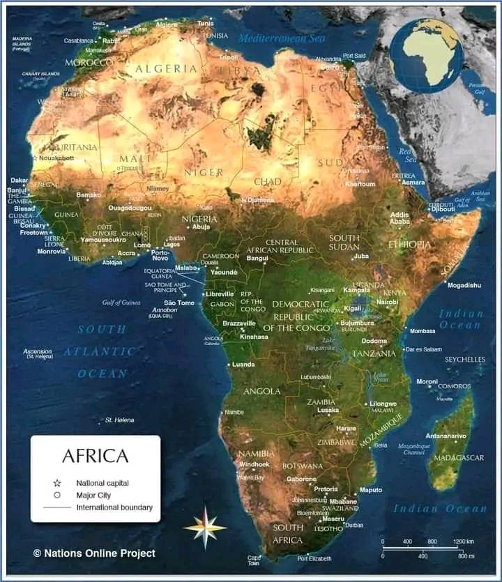 SOME FACTS ABOUT AFRICA YOU DIDN’T KNOW 🌍 1. Modern Hùmans are believed to have originated in Botswana🇧🇼, within the past 200, 000 years ago, solidifying the 'Out of Africa Theory. 2. Equatorial Guinea 🇬🇶 is Africa’s only spanish speaking country.