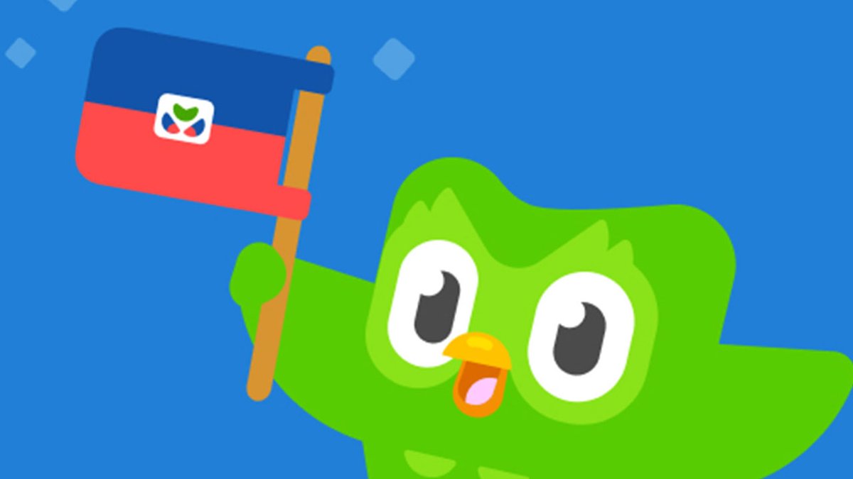 Congratulations to <a href="/NickAndre1/">Nicolas Andre</a> &amp; Nyya Flores Toussaint, creators of the Duolingo Haitian Creole course, which has been recognized at the 2023 Annual Anthems Award. Showcasing the continued impact of Nyya's #TitleVI FLAS Award from <a href="/GoGlobalED/">GoGlobalED</a> &amp; the commitment to #BeGlobalReady