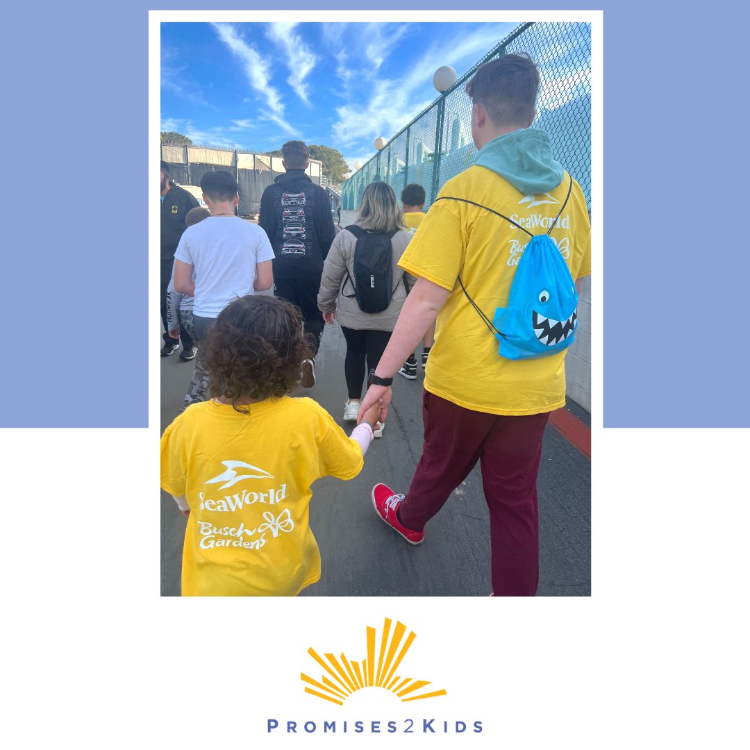 promises2kids's tweet photo. A special day for Zoe and her 4 brothers 💛
#Siblings #seaworld #campconnect #fostercare https://t.co/SMqHvDrwLe