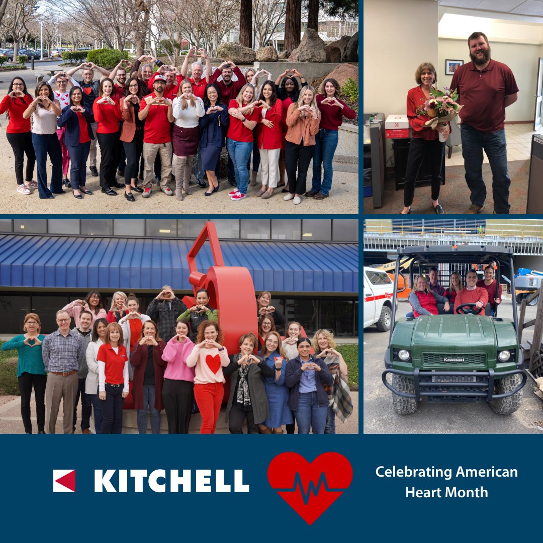 KitchellCos's tweet photo. Many members of our Kitchell family are impacted by conditions that affect the heart - from congenital heart disease to congestive heart failure. We are fortunate to have a supportive workplace to help us recognize #AmericanHeartMonth! #KitchellGivesBack https://t.co/AHkKsAEXPD