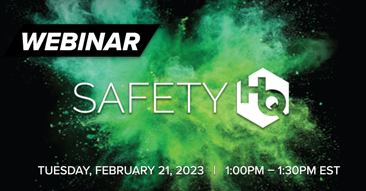 Join us in a free webinar to learn how #construction companies use #SafetyHQ to better manage their health &amp; safety programs. You won't want to miss it! Register now — ow.ly/aZsh50MTvcS