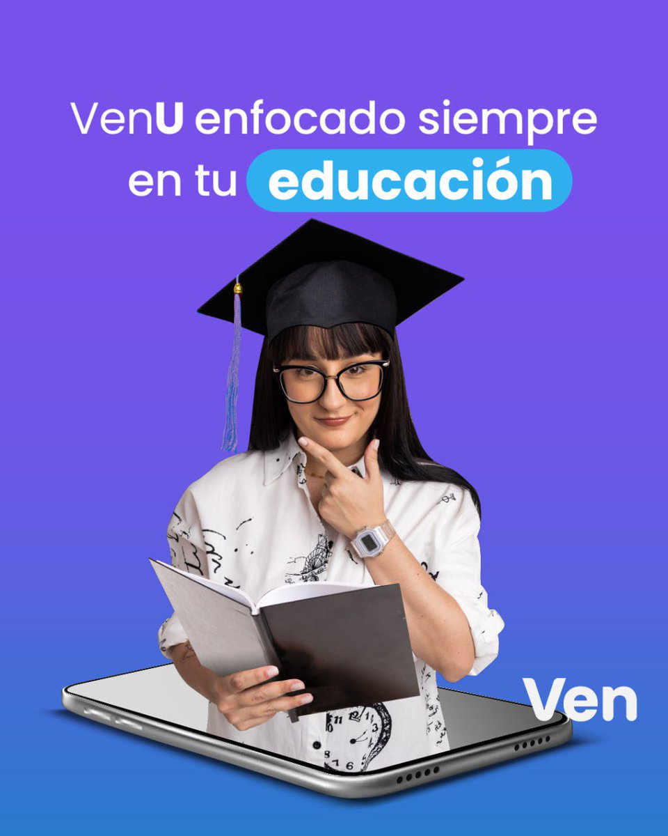 ¡Si sabes más, puedes con más! 🧠📚 Entra a VenApp y sé parte de esta nueva experiencia de aprendizaje gratuito que VenU trajo para ti. 📖😎 ¡Te esperamos! Descarga la app a través del enlace en la biografía📲 #VenApp #venU #cursos #Estudio #Capacitacion #Venezuela #Redsocial