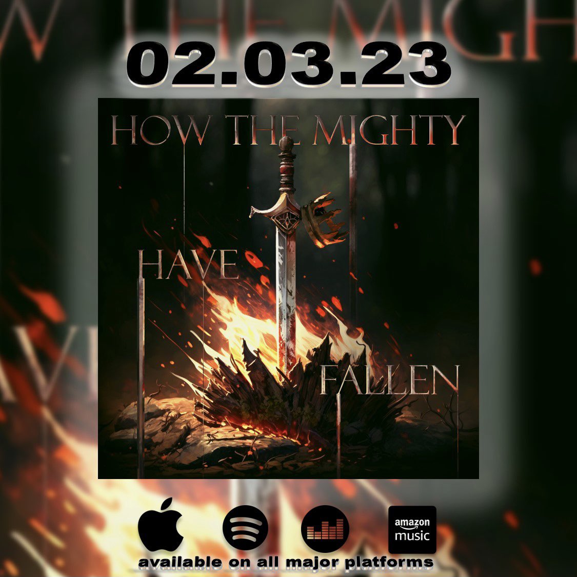 thuddband's tweet photo. How the Mighty Have Fallen - 02.03.23 https://t.co/MI0IChkKMo