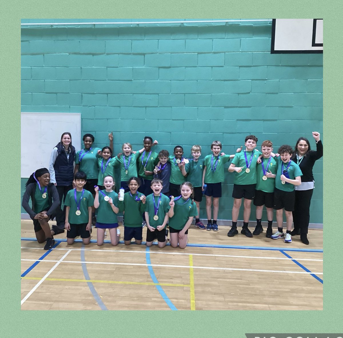 MissIannaccone's tweet photo. Well would you believe it ! The St Patrick’s Dream-team have only gone and won the Rochdale Athletic’s Competition! Absolutely astounding performance given by all the children - exemplary behaviour and sheer grit and determination🏆🥇🤩@STOC_CAT @stpatsrochdale https://t.co/6jTzXvRyrI