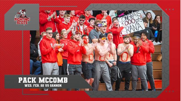 EdinboroFB's tweet photo. #PackMcComb on Wednesday Night!
First 50 Fans Receive Free T-Shirts! Other giveaways throughout the game!
Show out, Be Loud & Support the @BoroWBB & @edinborombb !
Women's Tip Off @ 5:30PM
Men's Tip Off @ 7:30PM
#THEBORO https://t.co/wYPyWziWqX