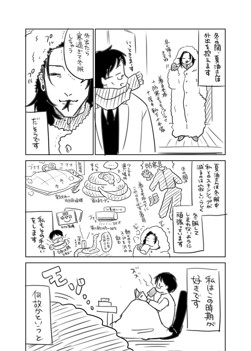 夏伊地🐍の冬。 