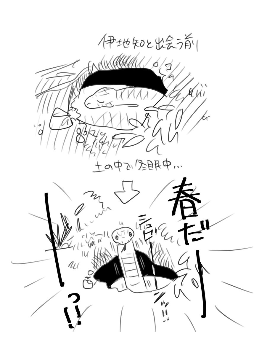 夏伊地🐍の冬。 