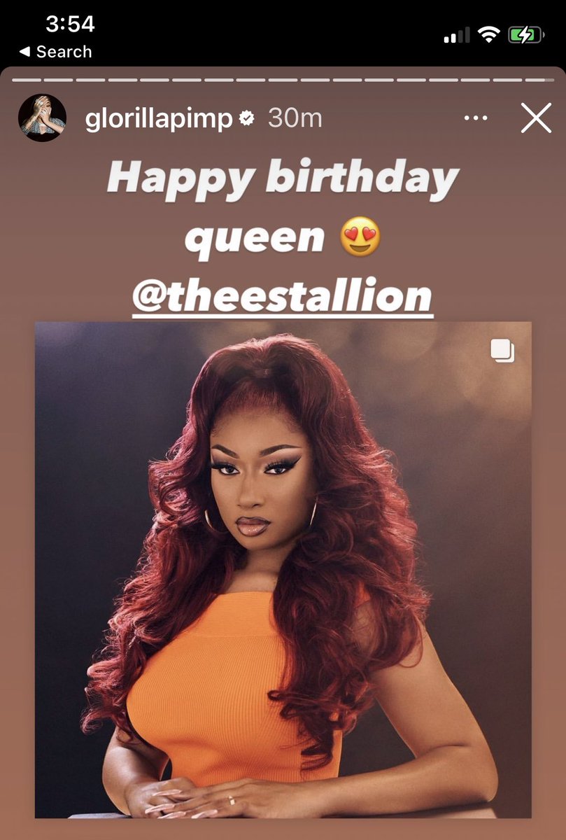 theerealestja's tweet photo. Glo told Megan Happy Birthday BRANDDDDDDD https://t.co/lnff16wuRU