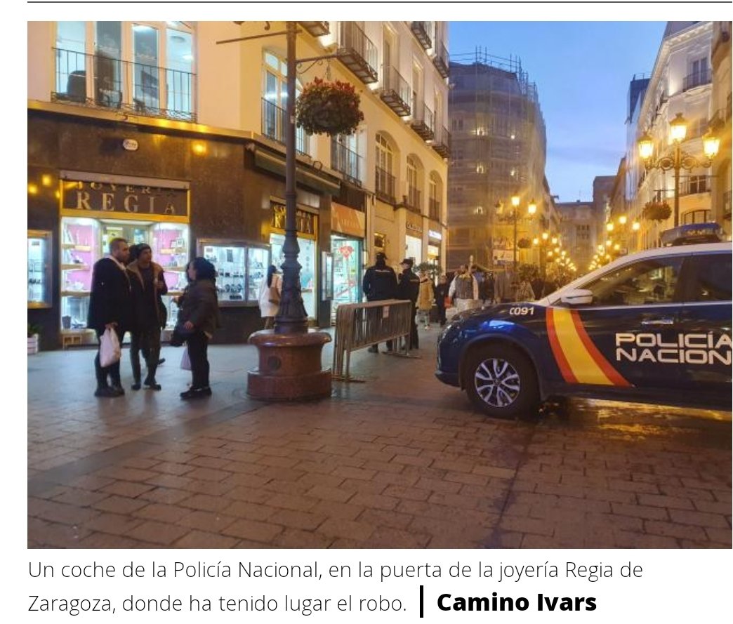 SUPZARAGOZA's tweet photo. 🚨Hurto en #joyería de la calle Alfonso‼️

⛓Dos #detenidos por hurtar en una #joyeria y salir a la carrera

🎯 Rápida y coordinada actuación del #SAC3 #UPR #TAURO y #OMEGAS en la #localización y #detención de dos de los tres #ladrones   

#OrgulloSUP
 https://t.co/yI3I8oETHW https://t.co/boctvtEhIw