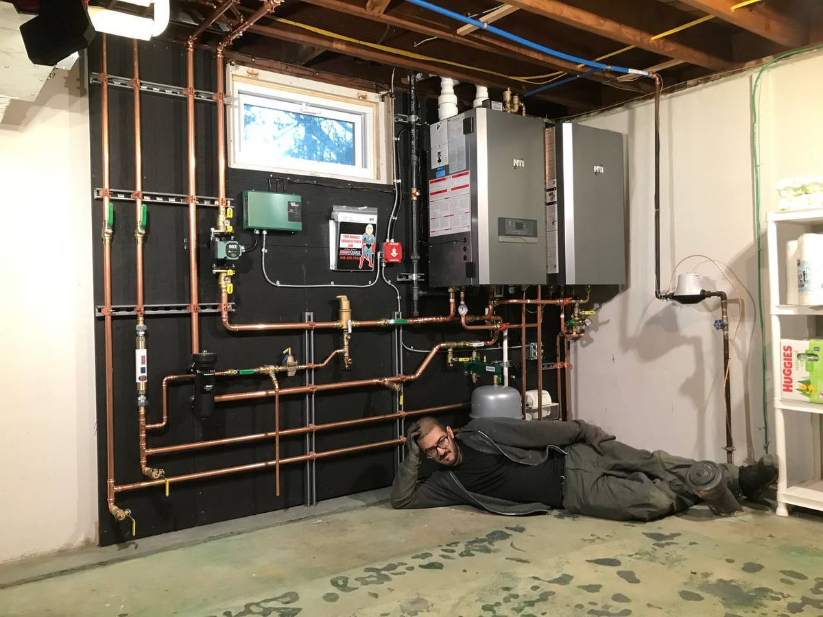FirstChoice_NJ's tweet photo. Joey is doing an amazing job! Incredible piping work here! That's a lot of hard work and dedication! https://t.co/24dUWVkVxb