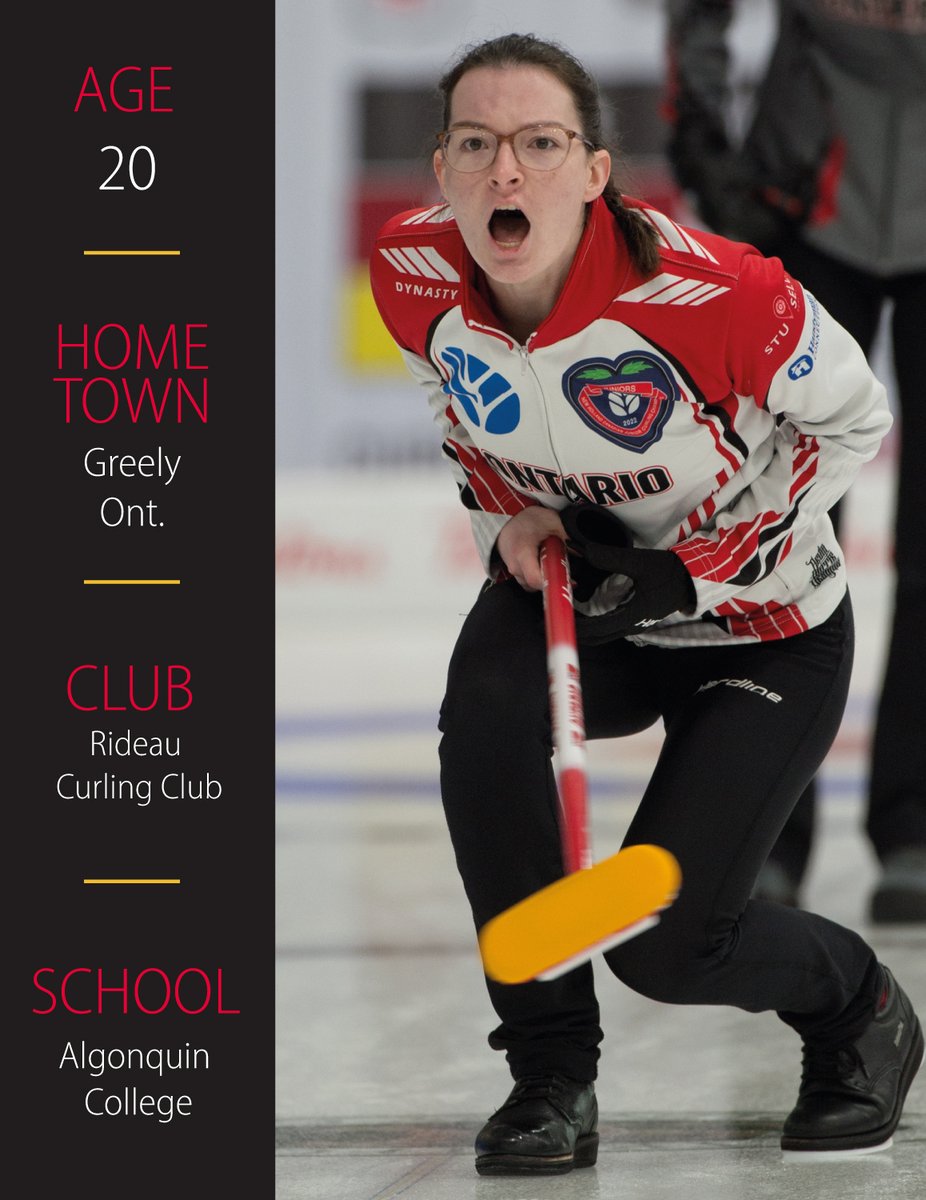 Curling Canada (@curlingcanada) on Twitter photo 2023 For the Love of Curling scholar <a href="/EmilyDeschenes/">Emily Deschenes</a> ( <a href="/TeamDeschenes/">Team Deschenes</a> / <a href="/teamtstevens/">Team Stevens / Deschenes (NS)</a> ) will be skipping Canada at the 2023 World Junior Curling Championships next week! Learn more about her before she and her team represent Canada. 2023 For the Love of Curling scholar <a href="/EmilyDeschenes/">Emily Deschenes</a> ( <a href="/TeamDeschenes/">Team Deschenes</a> / <a href="/teamtstevens/">Team Stevens / Deschenes (NS)</a> ) will be skipping Canada at the 2023 World Junior Curling Championships next week! Learn more about her before she and her team represent Canada.