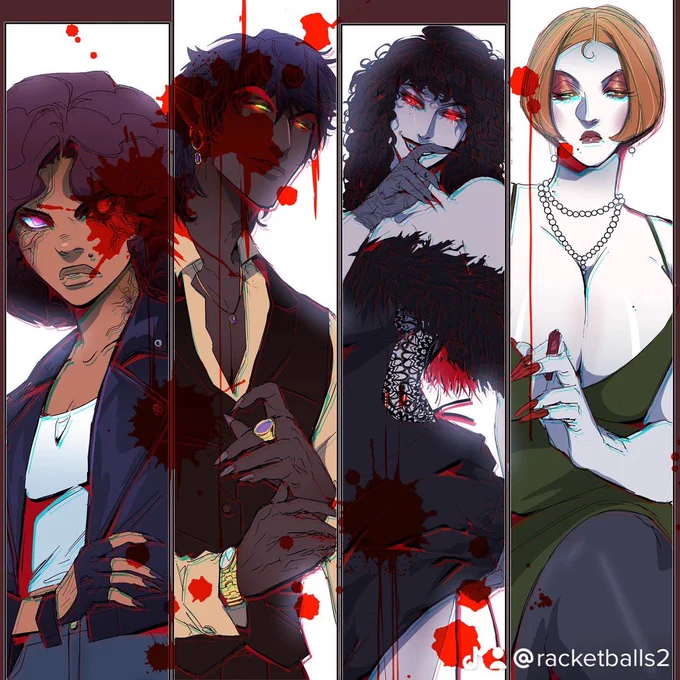 Vampires and hunters  