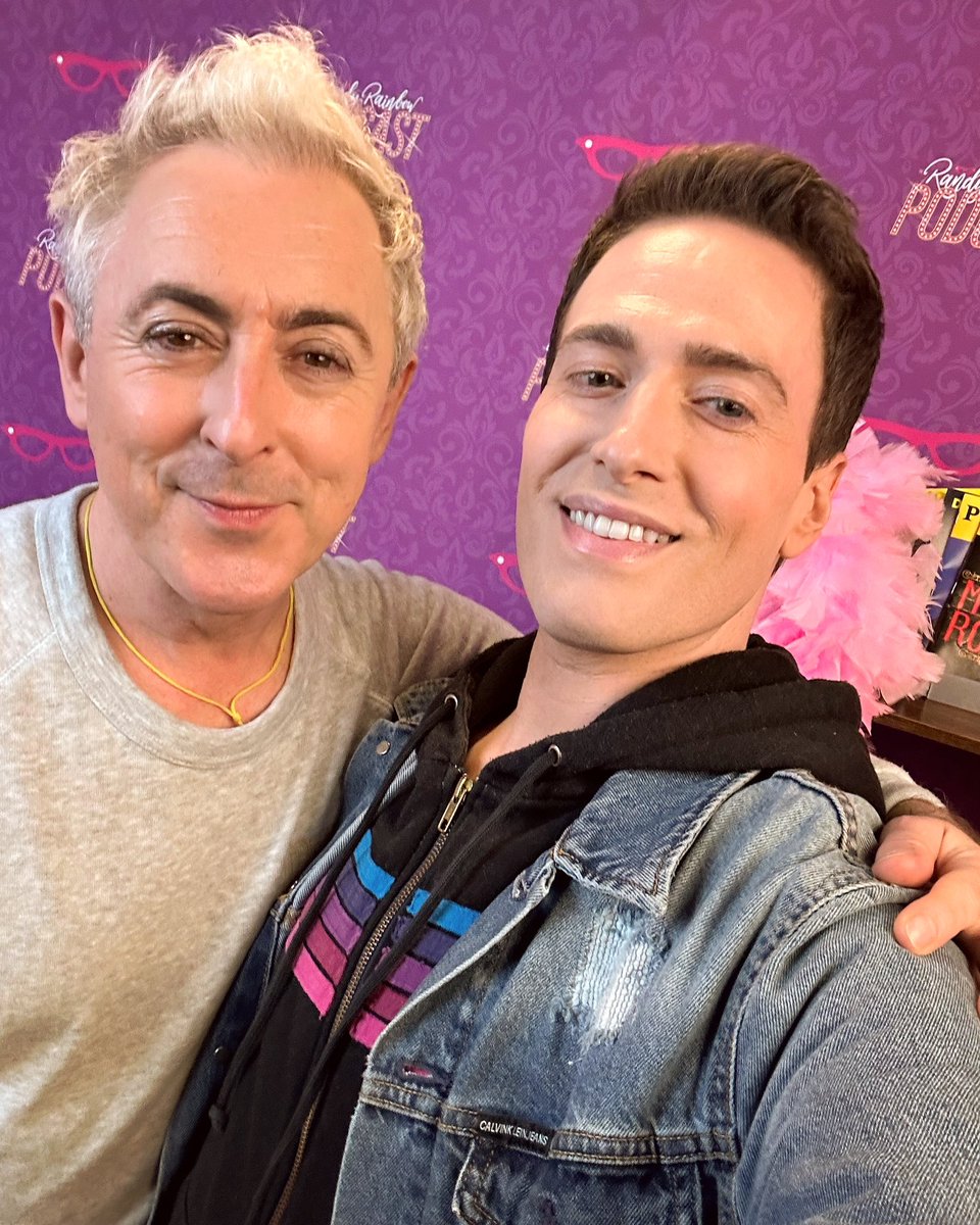 Look who dropped by <a href="/randyrainbowpod/">TheRandyRainbowPodcast</a> today! 🥰