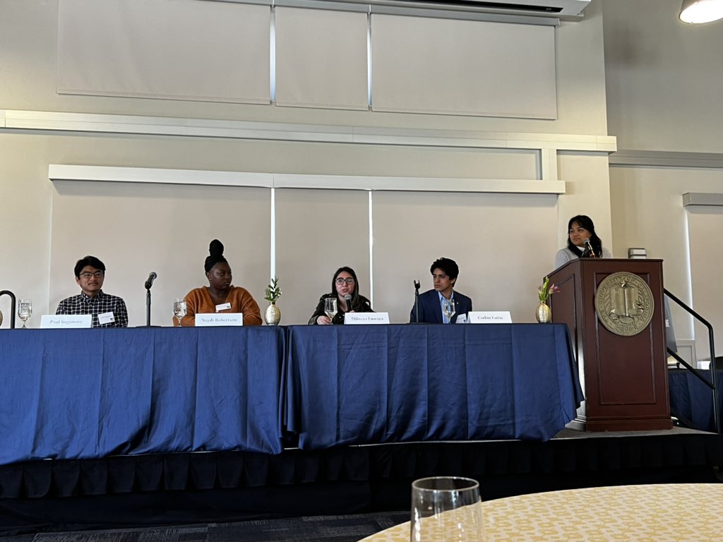 drgnqwn's tweet photo. On Campus today for @ucmerced Board of Trustees Meeting. Special treat at lunch to hear from some students about their great experiences here #ucmerced #futureisbright #firstfurtherforward https://t.co/lkFAyKVMJy