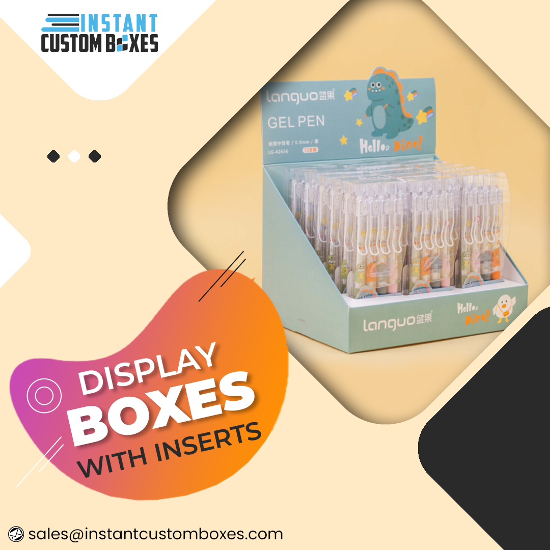 Instantcustomb1's tweet image. Display boxes with inserts are often used by retailers who want their products to stand out on store shelves, making them ideal for this purpose.

𝗠𝗼𝗿𝗲 𝗜𝗻𝗳𝗼:
instantcustomboxes.com/product/custom…

#displayboxes #insertsboxes #customdisplayboxes #packagingdesign #canada #quality #logo