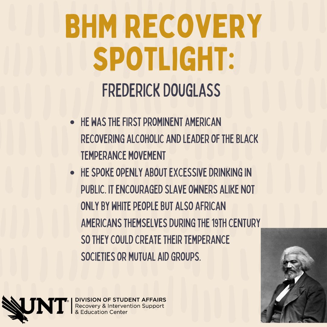 UNTrecovery's tweet image. Black History is then AND now! Here are some people you may know and a little bit of information about their path on recovery, Happy Black History Month❤️
#blackhistorymonth #bhm #unt #untrecovery #blackpeopleinrecovery