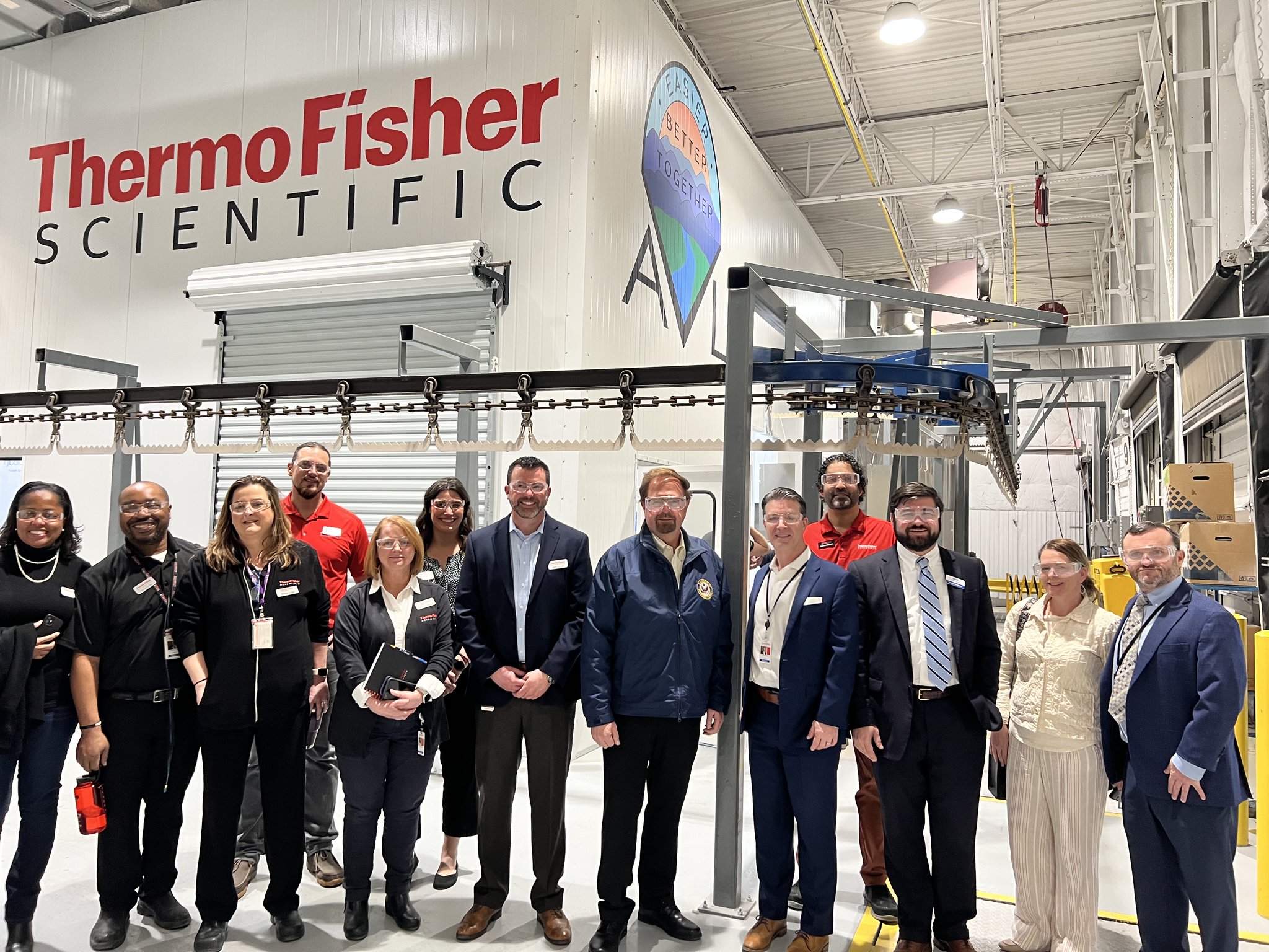 Thermo Fisher on Twitter "Thank you, RepEdwards, for stopping by our
