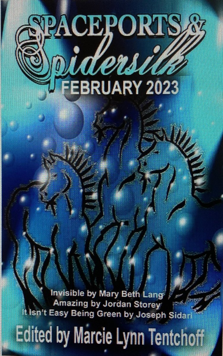 My short story came out this month in the YA speculative fiction magazine SPACEPORTS AND SPIDERSILK. It’s a story about finding a way to carry on when you’ve lost the ones you love—and now you are green!
Link below. <a href="/HiraethPublish1/">Hiraeth Publishing</a> 

hiraethsffh.com/product-page/s…
